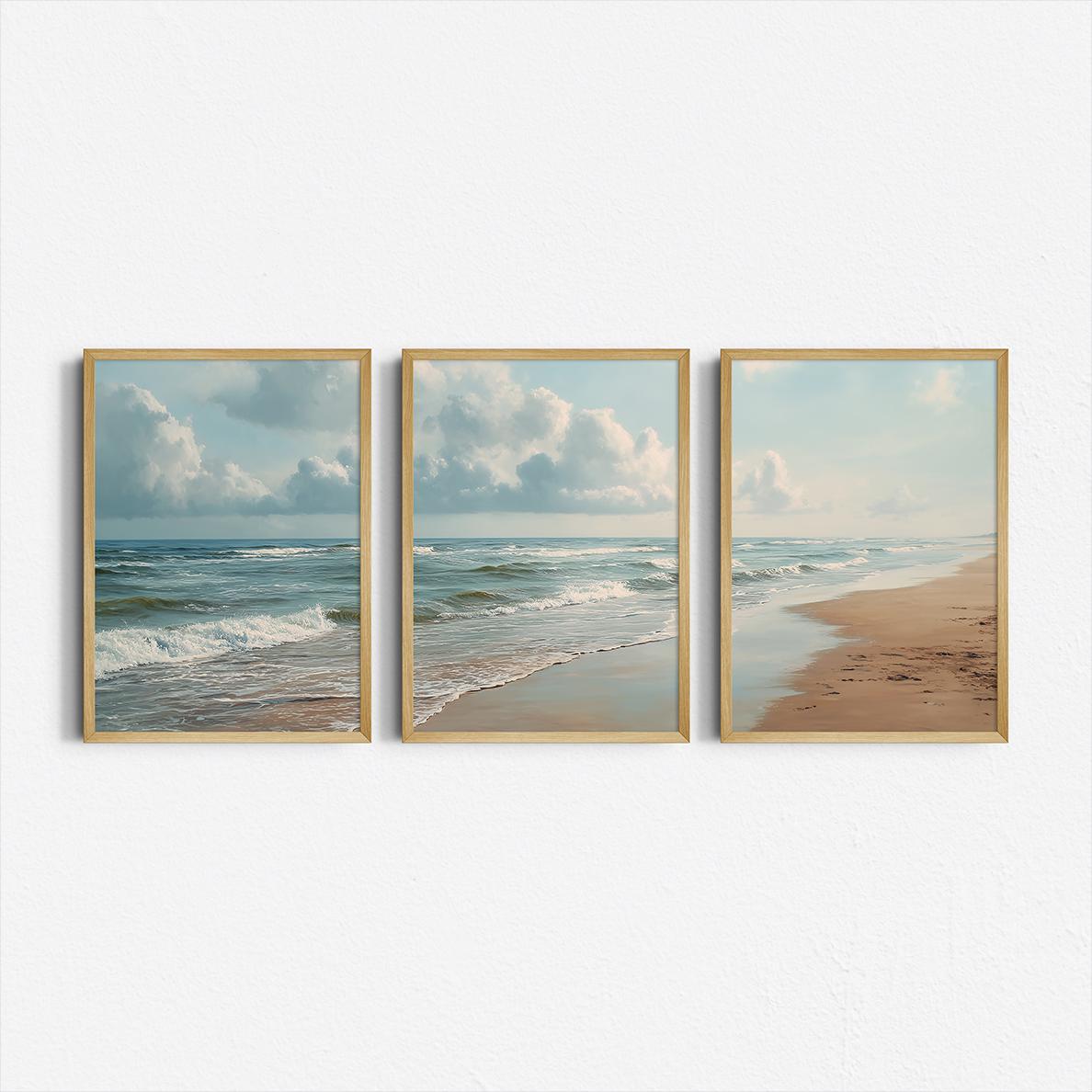 Set berisi 3 Lukisan Cetak Tri - Abstract Canvas Set ulasan dan harga