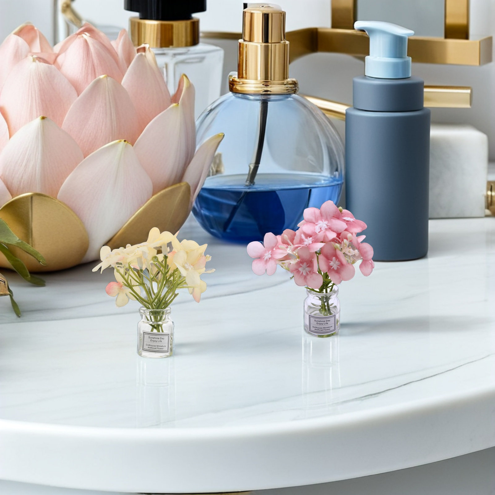 3 Buah Vas Bunga, Aksesori Dek - Vase Decor ulasan dan harga