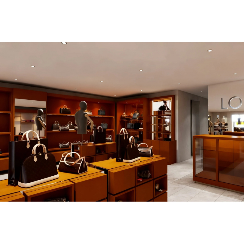 Perlengkapan Toko Tas Mewah, D - Interior Design High End ulasan dan harga