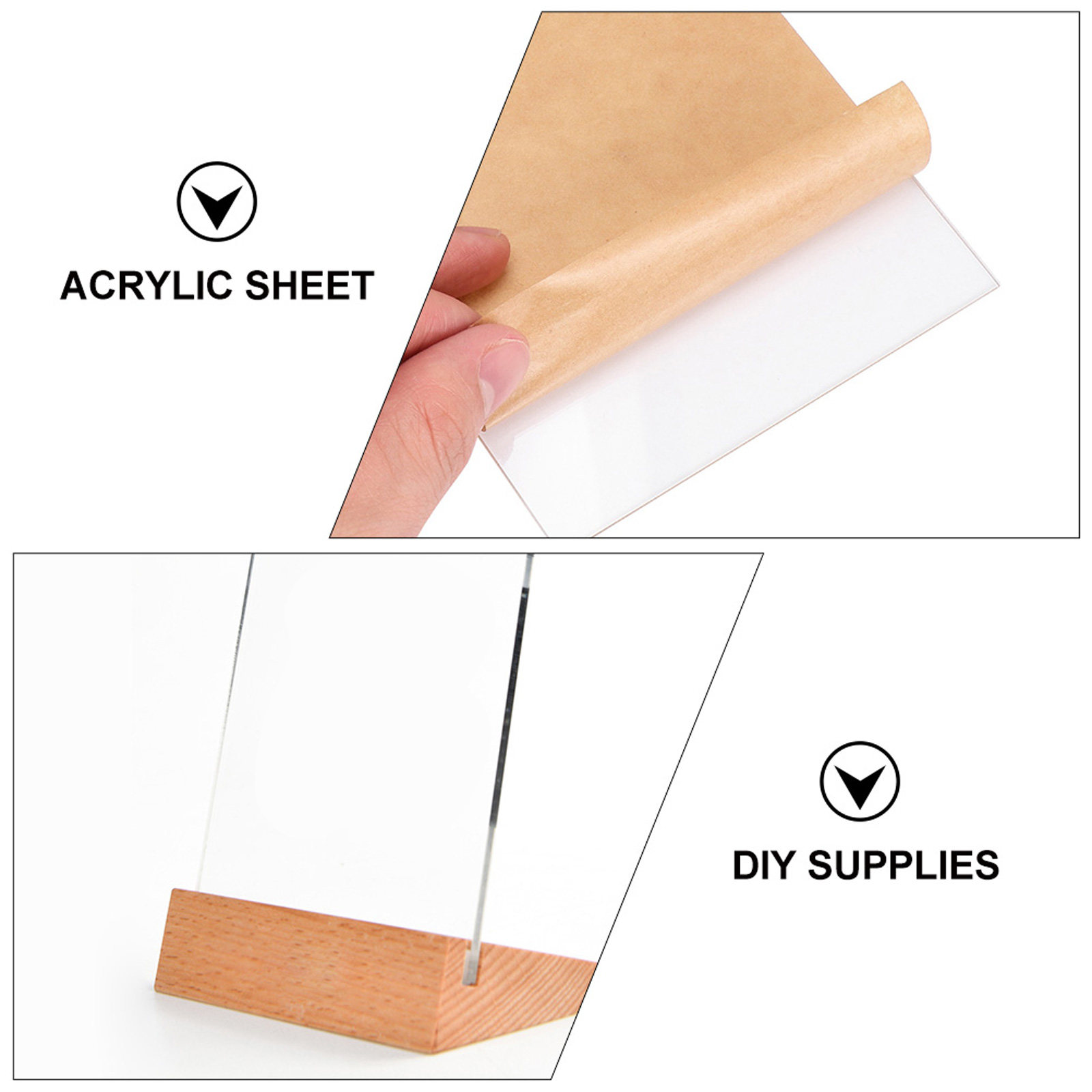 10 Buah Lembaran Akrilik, Pane - Picture Frame ulasan dan harga