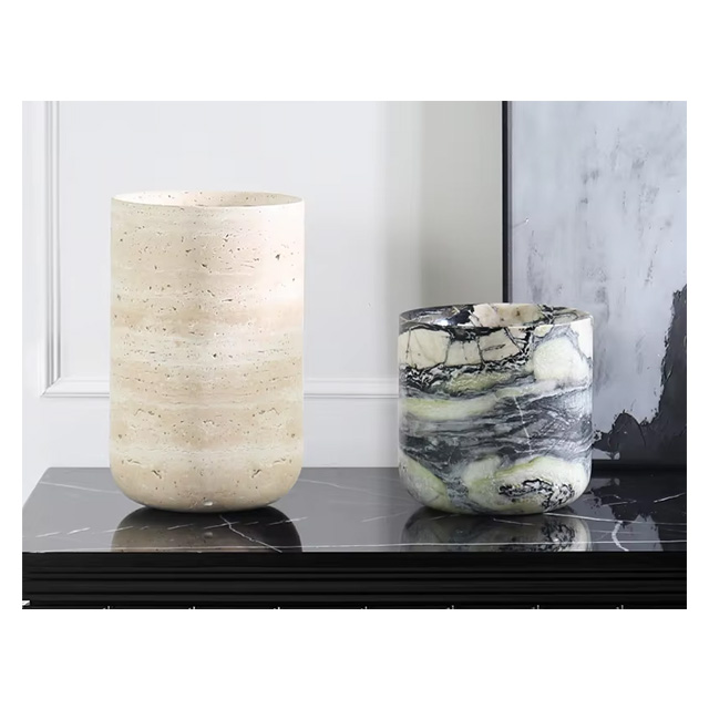 Vas Marmer Alami Kustom, Dekor - Vase Decor ulasan dan harga