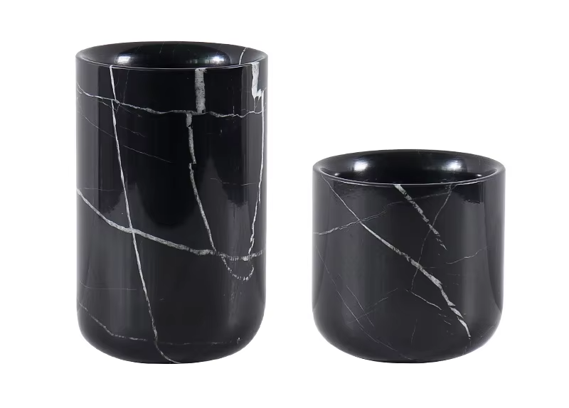 Vas Marmer Alami Kustom, Dekor - Vase Decor ulasan dan harga