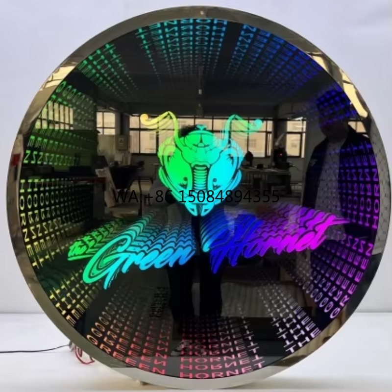 Cermin Infinity Abyss LED 3D R - Decorative Mirror ulasan dan harga