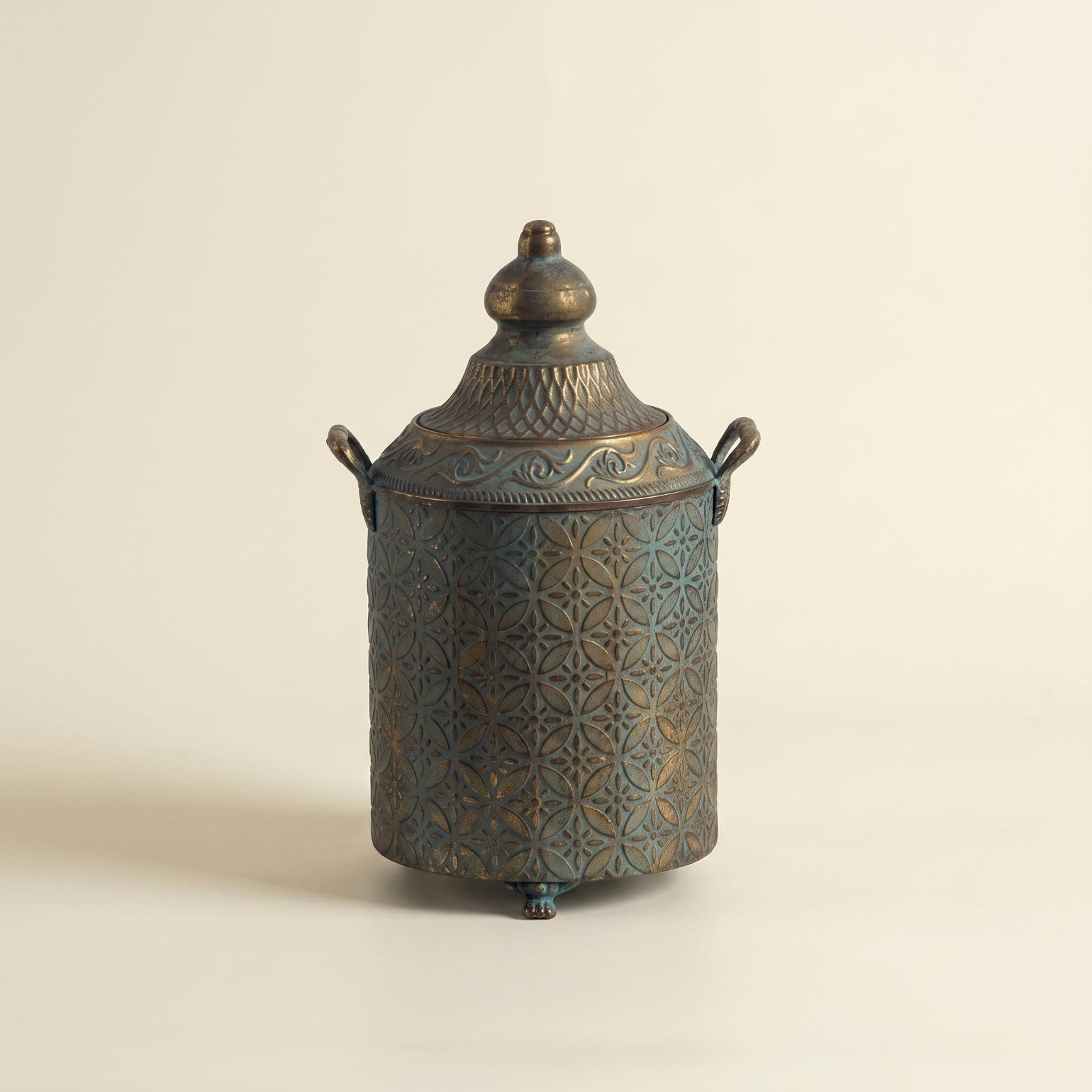 Vas Dekoratif Logam Berlapis P - Vase Decor ulasan dan harga