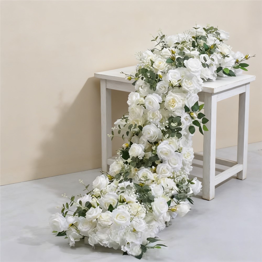 Rangkaian Bunga Artifisial Ufl - Table Runner ulasan dan harga