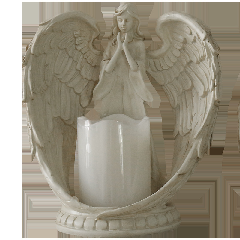 Tempat lilin elektronik resin  - Candle Holder Decor ulasan dan harga