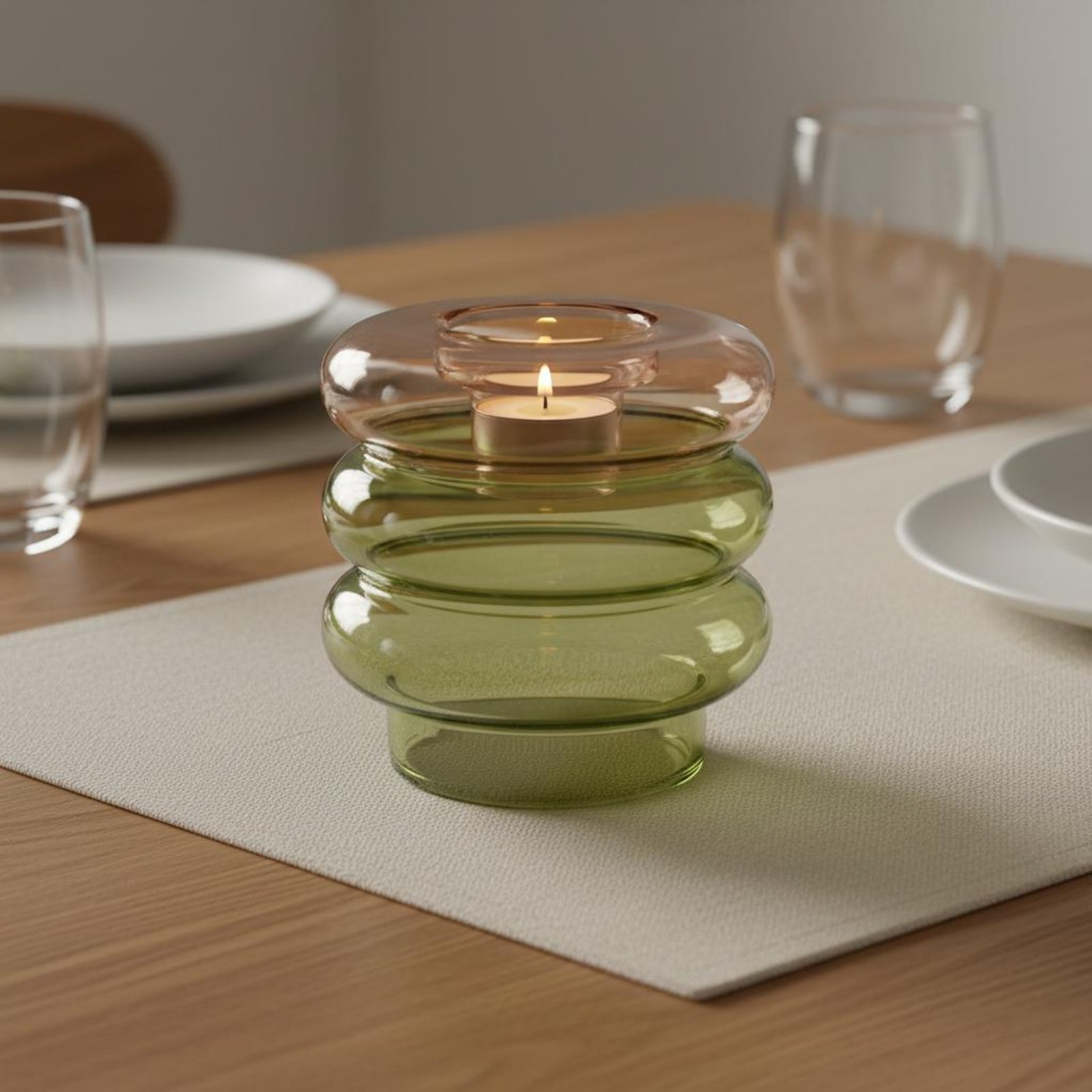 Vas Lilin Dekoratif, Vas Kaca  - Candle Holder Decor ulasan dan harga