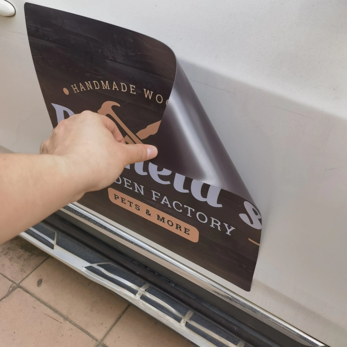 Stiker Mobil Magnetik yang Dap - Wall Sticker ulasan dan harga