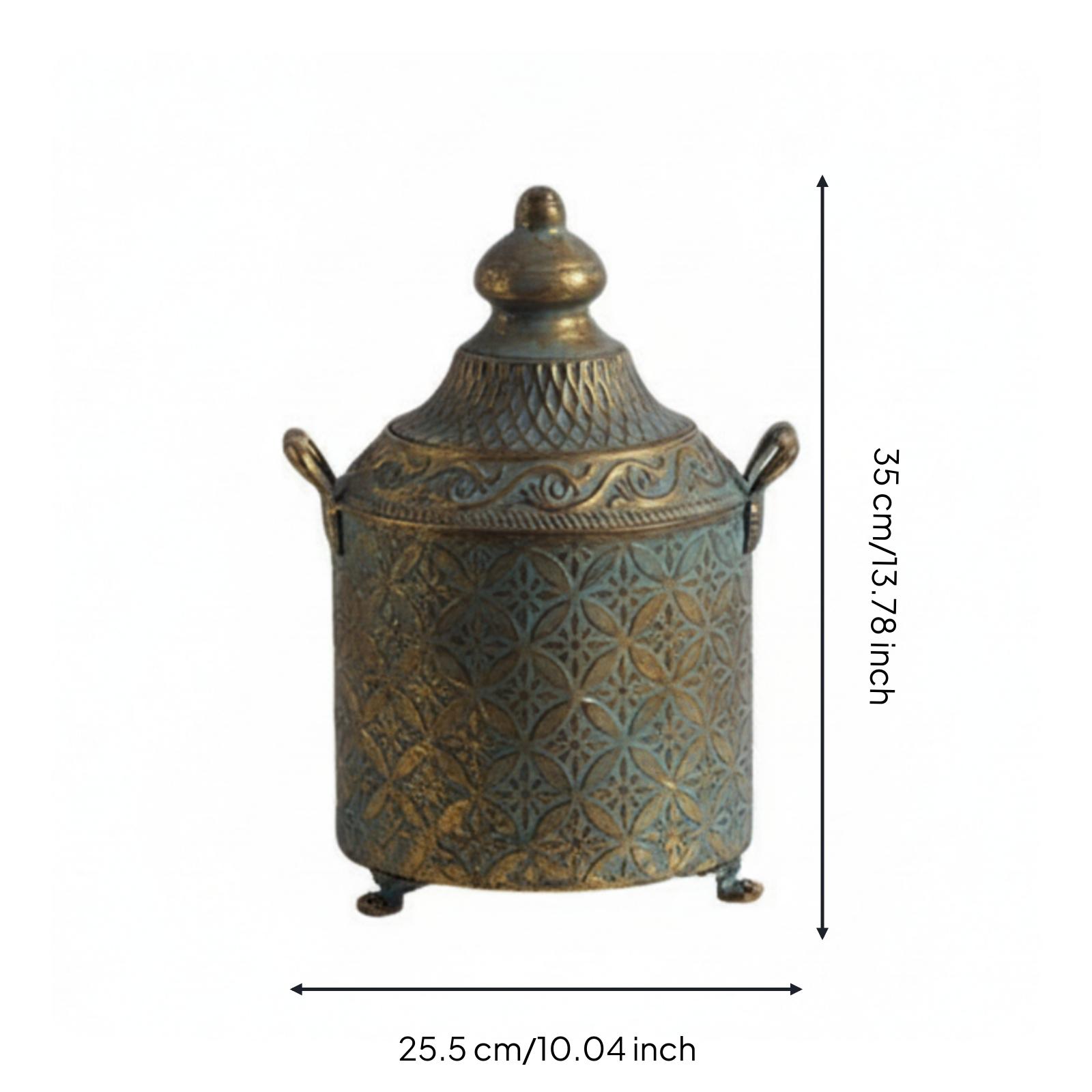 Vas Bunga Besi Dekoratif Antik - Vase Decor ulasan dan harga