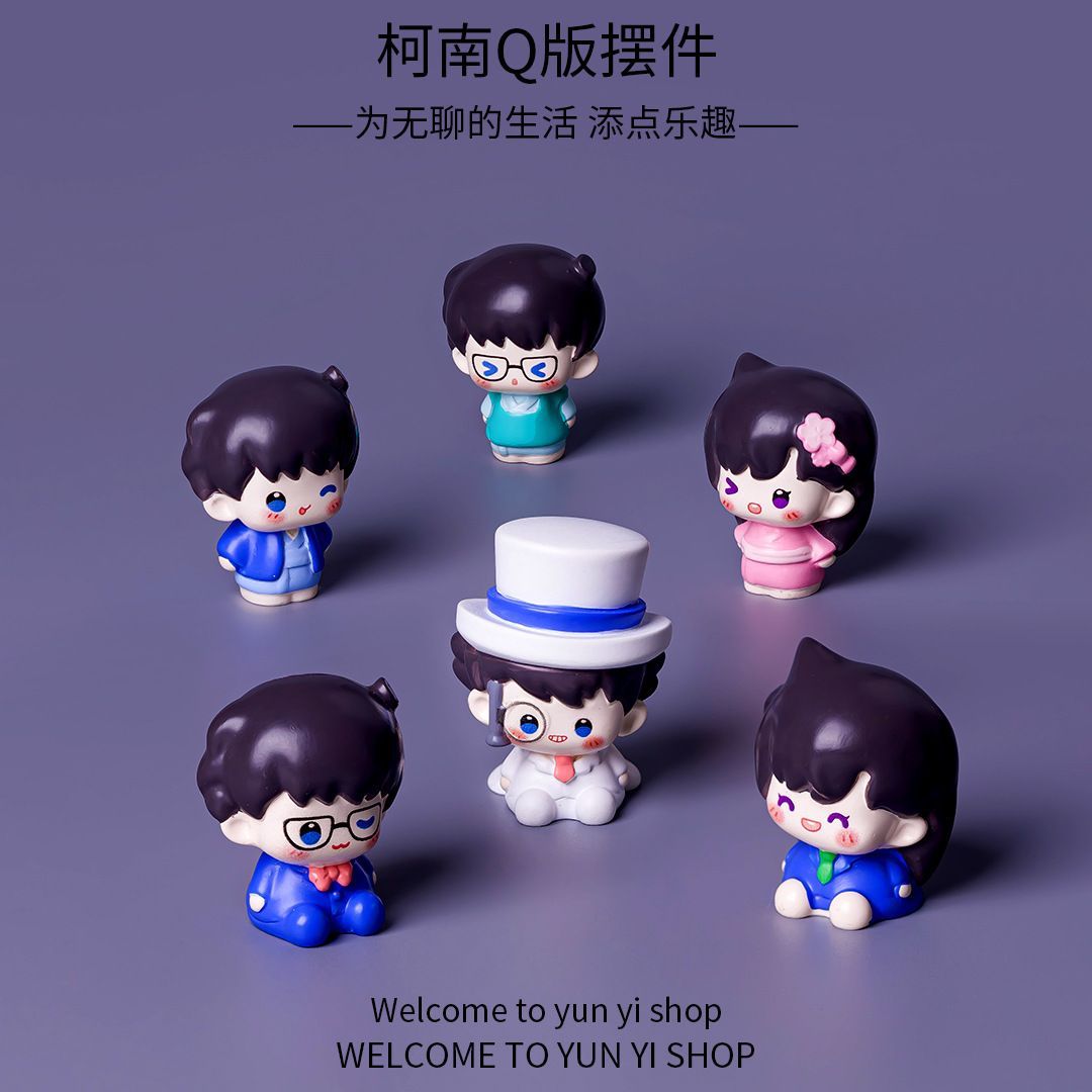 Figur Mini Resin Detektif Cona - Interior Design Living Room ulasan dan harga