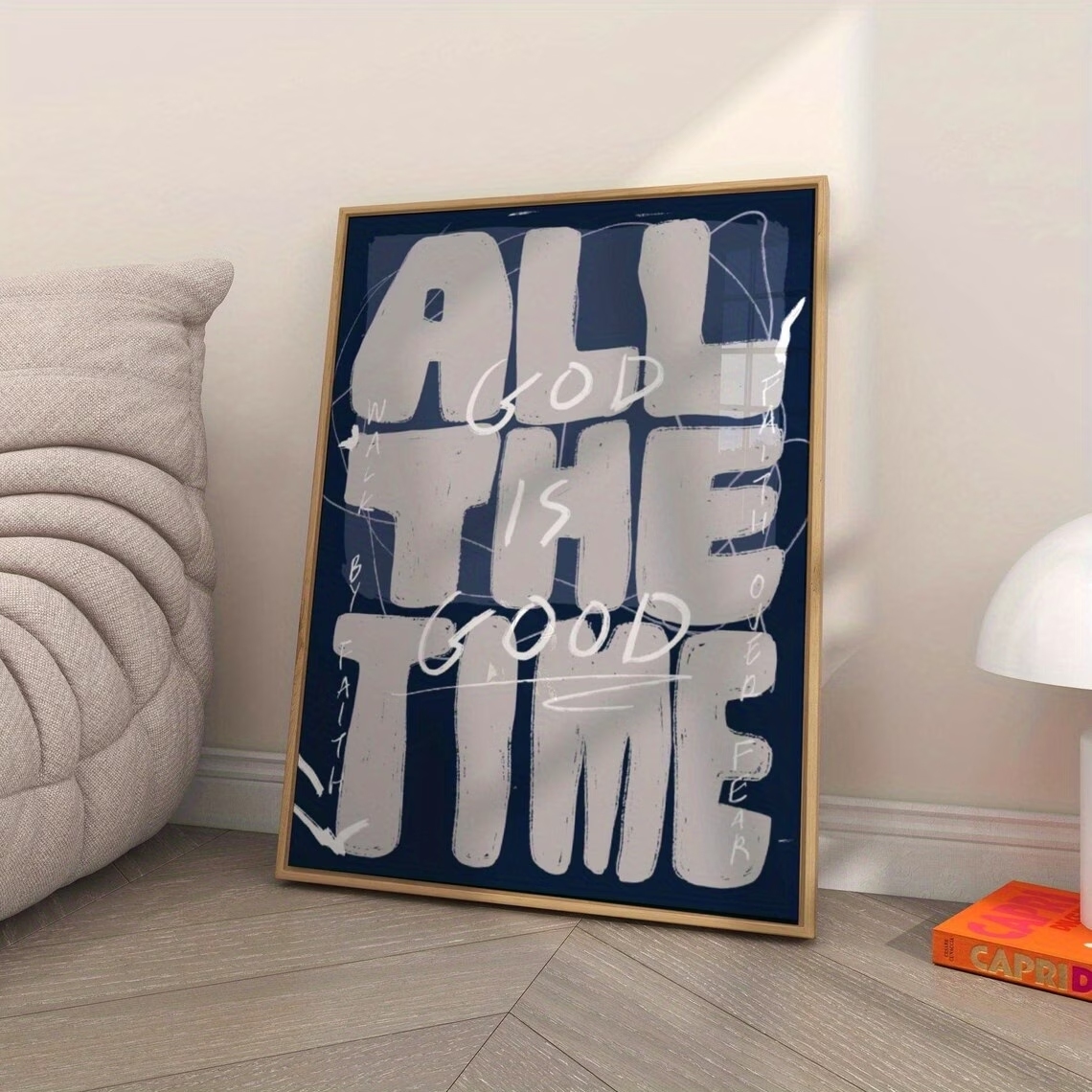 Tuhan Selalu Baik Inspiratif K - Interior Design Living Room ulasan dan harga