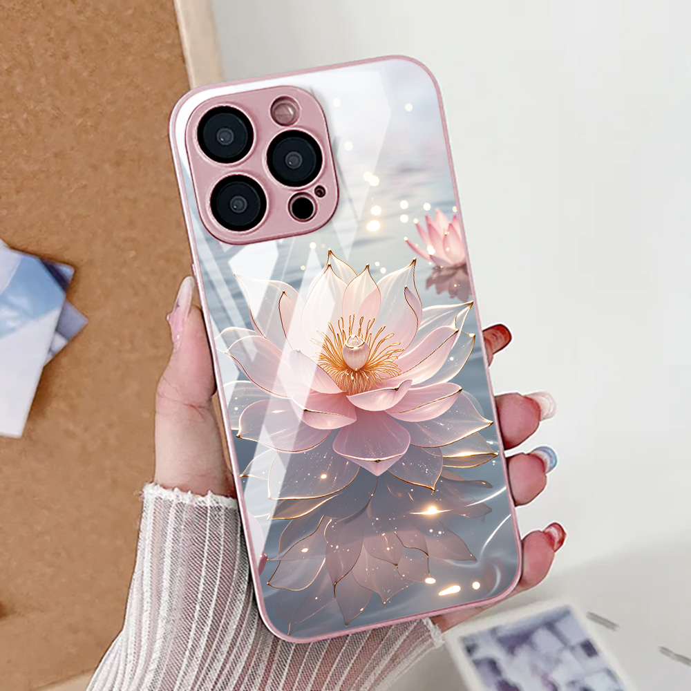 Casing Ponsel Bunga Teratai Un - Vase Decor ulasan dan harga