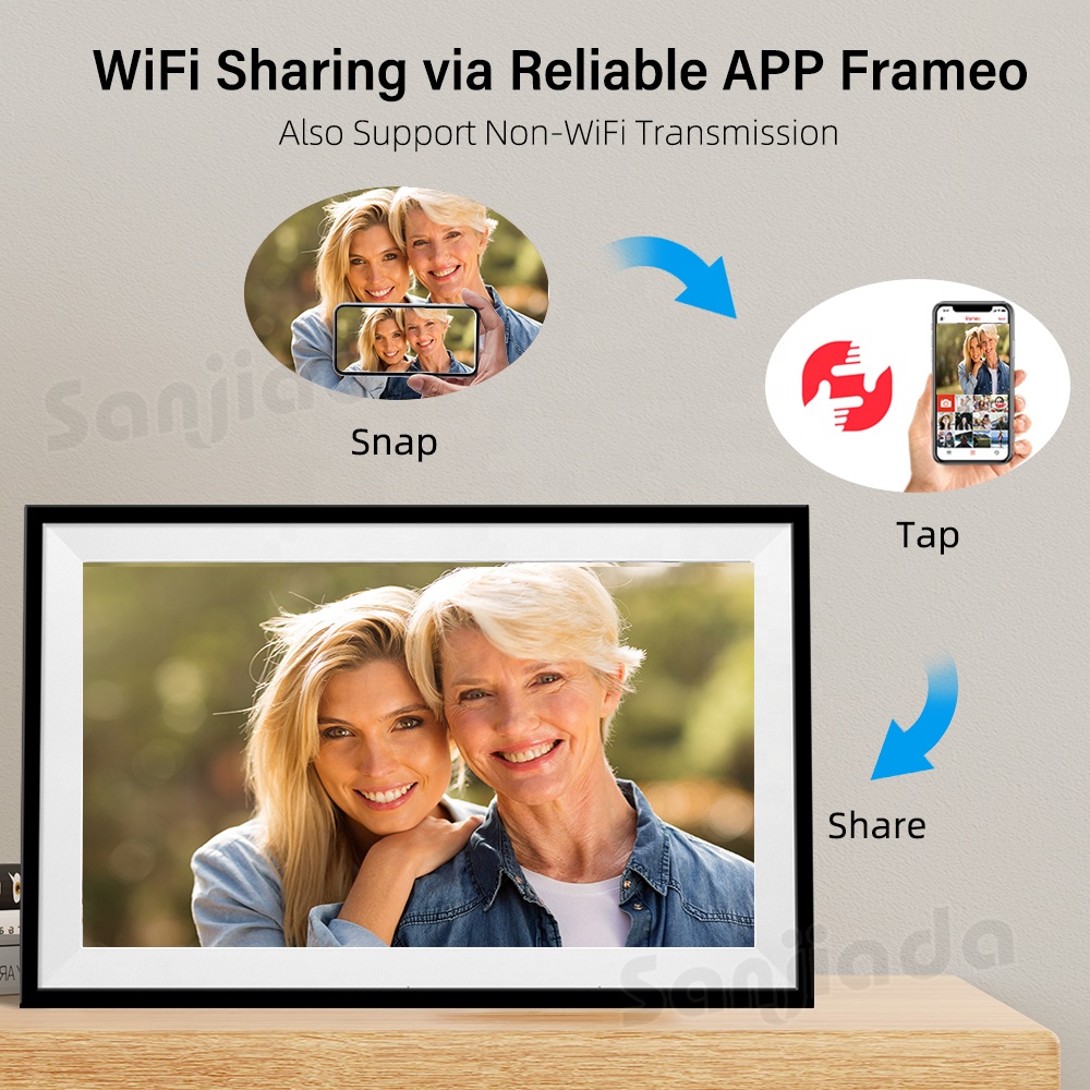 Bingkai Foto Digital Ukuran Be - Picture Frame ulasan dan harga