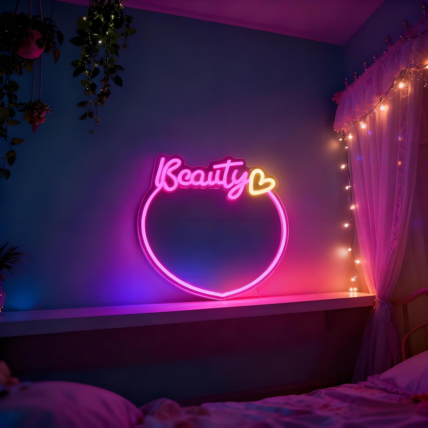 Lampu LED Neon yang Dapat Dire - Decorative Mirror ulasan dan harga