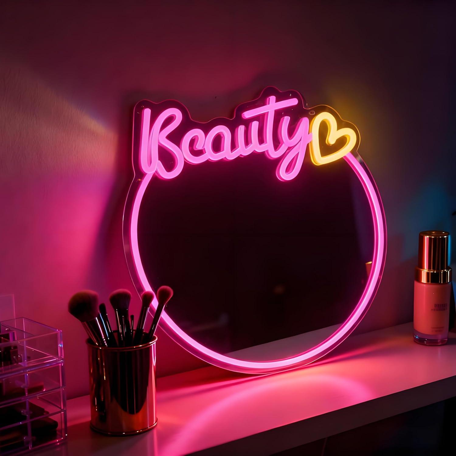 Lampu LED Neon yang Dapat Dire - Decorative Mirror ulasan dan harga