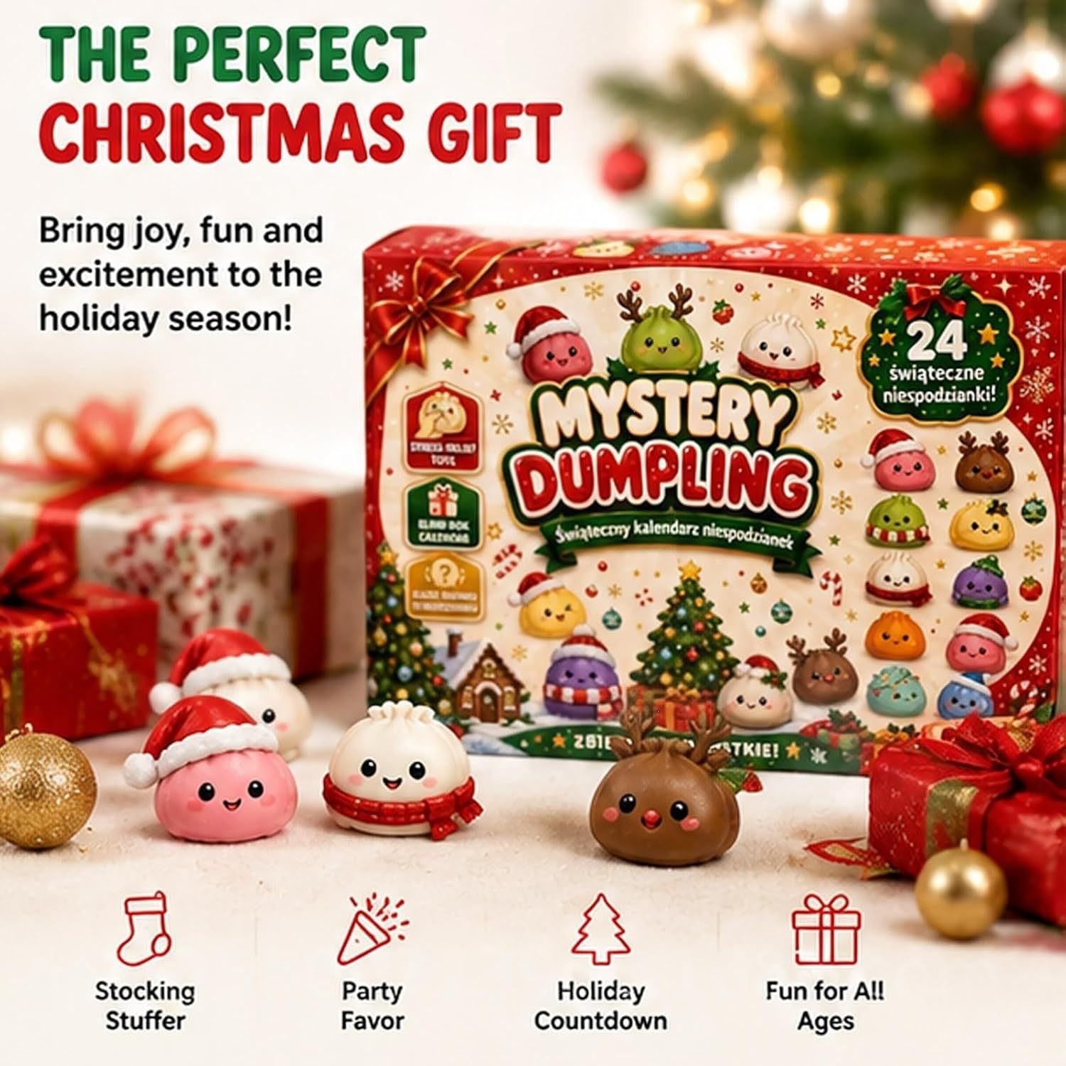 Kalender Advent Kejutan Natal  - Curtain Curtain ulasan dan harga